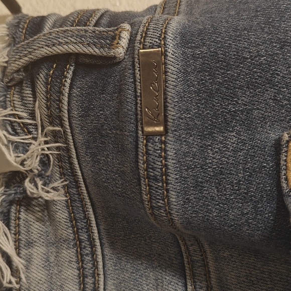 Kancan destroyed denim jeans sz 15/31 - Picture 5 of 7